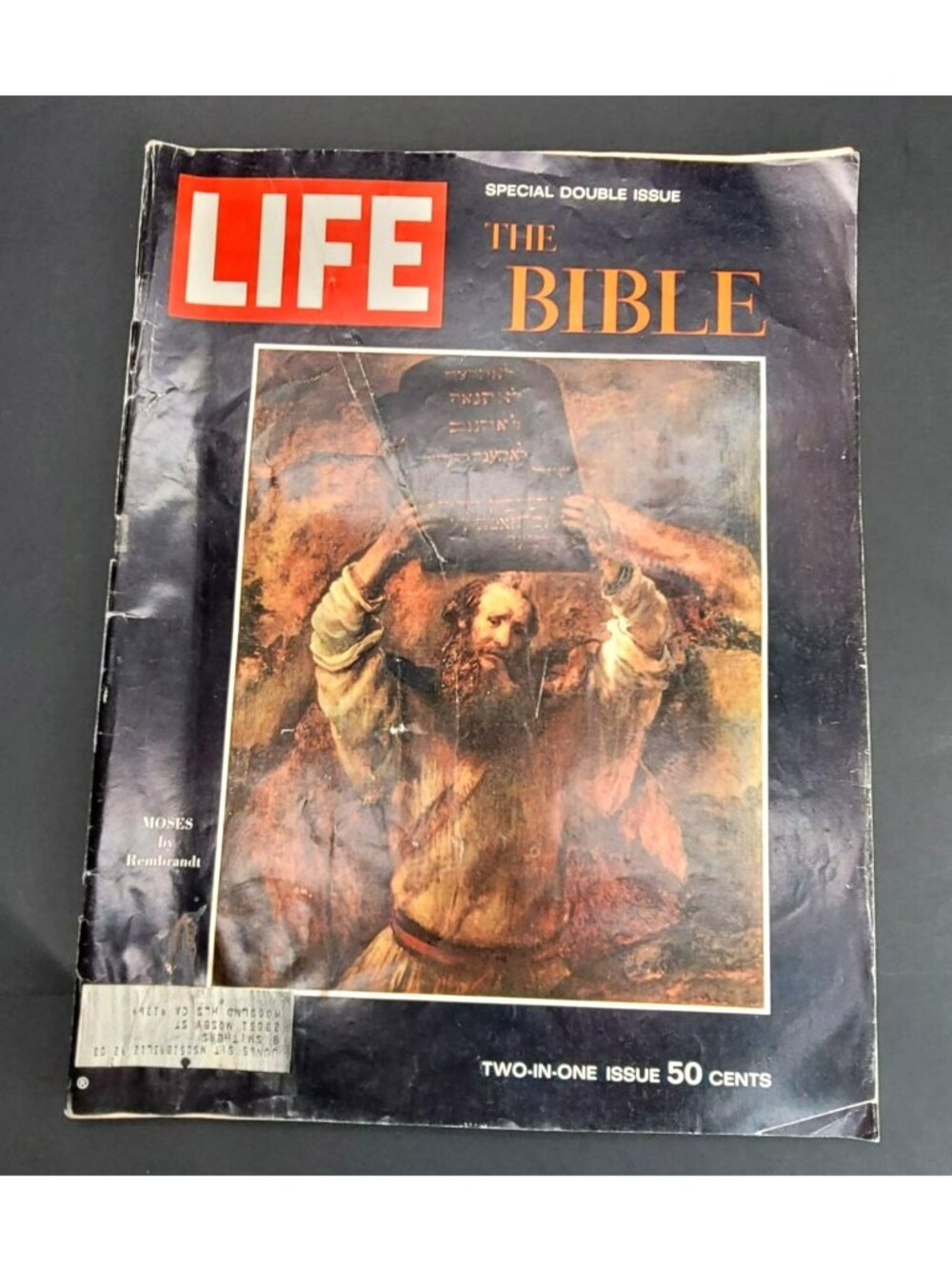 Life Magazine The Bible Double Edition Christmas 1964 Religion JS8144